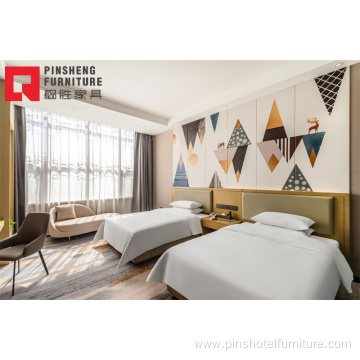 Hotel bedroom furniture decoration five-star hotel